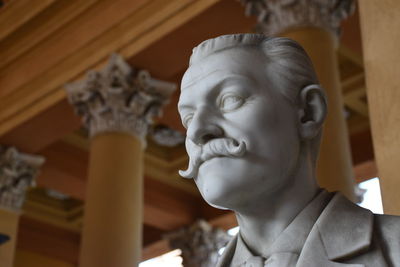 Close-up of buddha statue