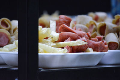 Close-up of food in plate