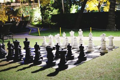 Group of people in row