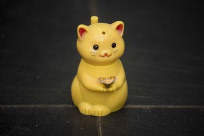 Close-up of stuffed toy on table