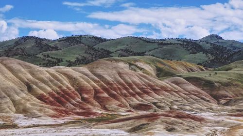 Oregon's painted hills.