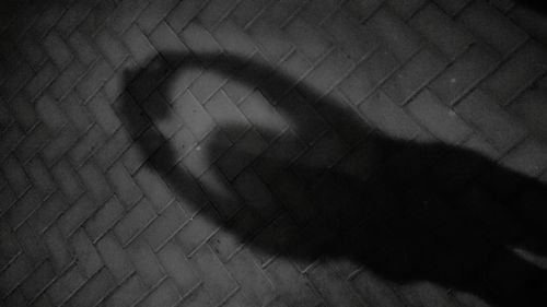 Shadow of people on floor