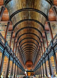 Low angle view of ceiling of building