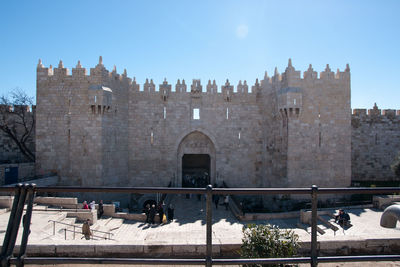 View of historic building against sky