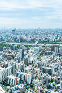 Cityscape against sky