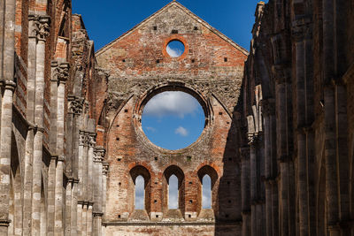 View of historic built structure