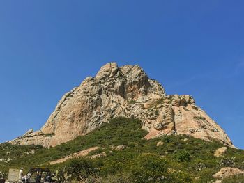 Big boulder in mexico, peña de bernal