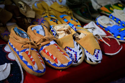 Close-up of shoes