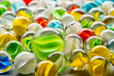 Full frame shot of multi colored candies