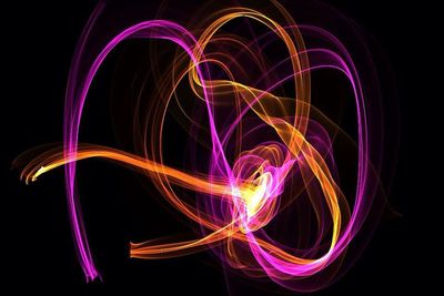 Abstract image of light painting