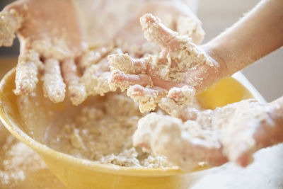 Children baking