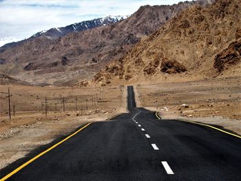 Ladakh road, ladakh region, india