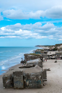 Ww2 coastal battery løkken-north, denmark