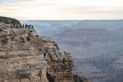 Scenic view of grand canyon national park at sunset