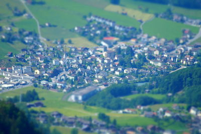 Aerial view of cityscape