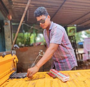 Indian auto welding images 