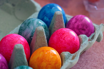 Close-up of multi colored candies