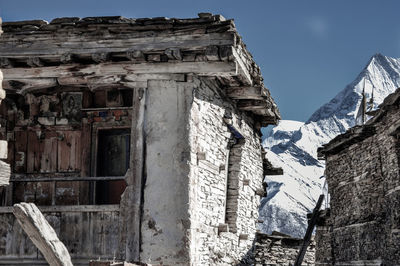 Old building against sky