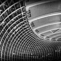 Full frame shot of metal structure