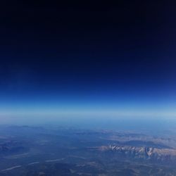 Aerial view of landscape