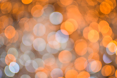 Defocused image of christmas lights