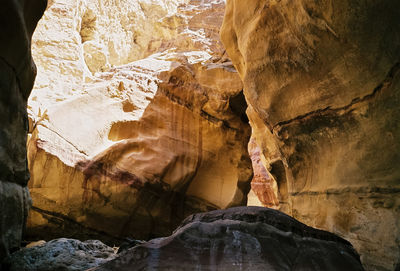 Close-up of cave