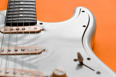 Close-up of guitar