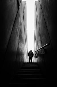 Low angle view of staircase