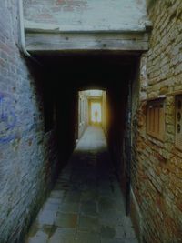 Corridor of building