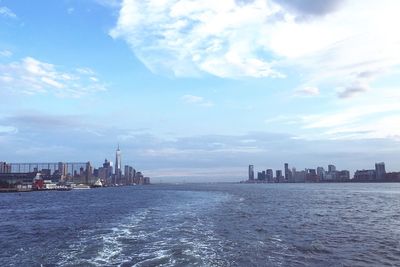 City at waterfront