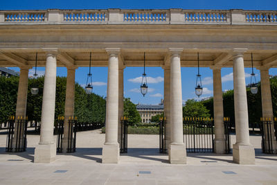 View of historical building