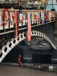 Low angle view of bridge