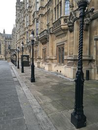 View of old building in city