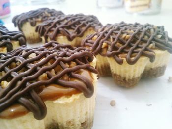 Close-up of chocolate cake