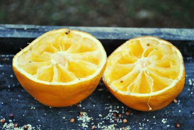 Close-up of orange fruit