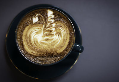 Close-up of coffee cup