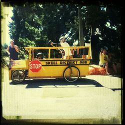 Car on road