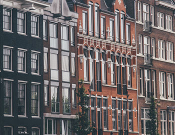 Low angle view of residential building