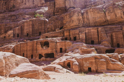 View of old ruins