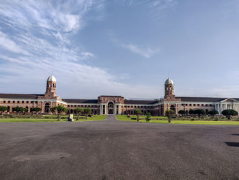 View of historic building against sky