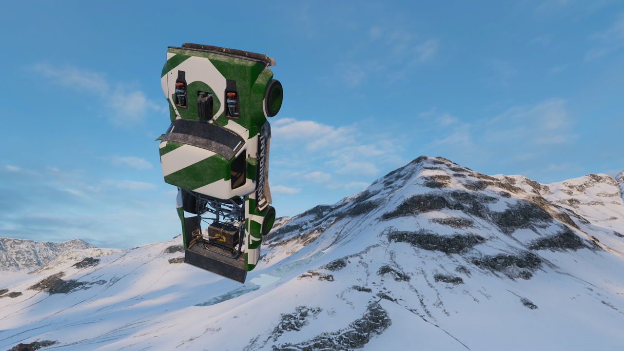 SNOW COVERED MOUNTAINS AGAINST SKY