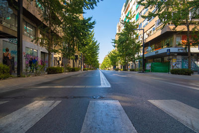 Street amidst buildings in city