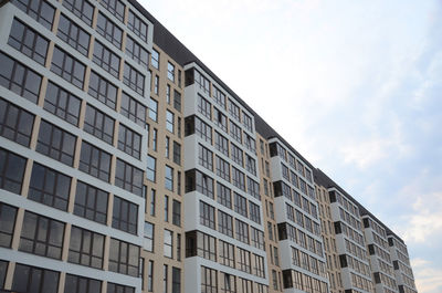 Low angle view of building against sky