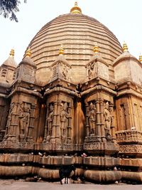 Low angle view of historical building against sky