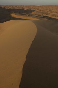 Scenic view of desert
