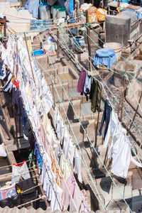 Panoramic view of store