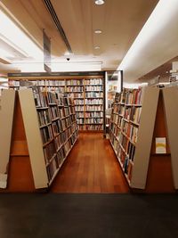 Interior of library