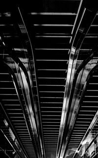 Low angle view of illuminated building