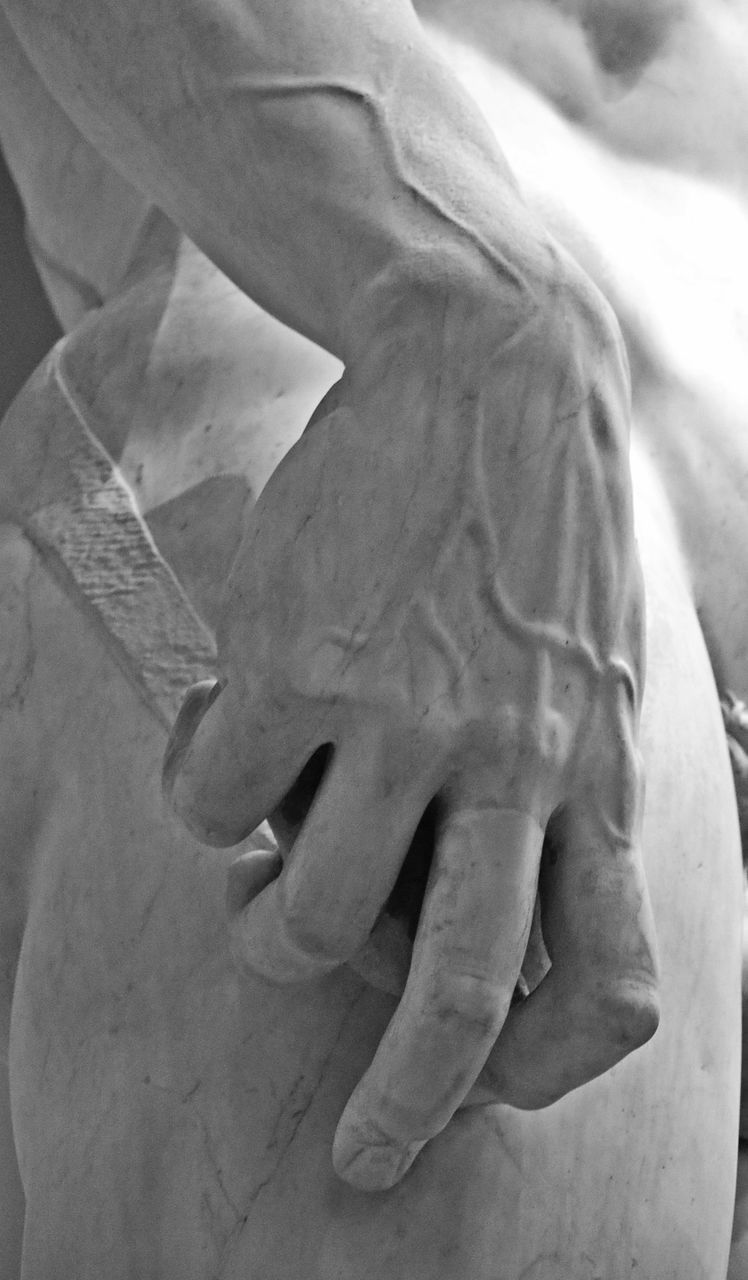 close-up, women, human body part, real people, indoors, young women, human hand, statue, day, young adult, people