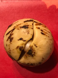 High angle view of fruit on table